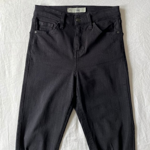 Topshop Moto Skinny High-Rise Ripped Jamie Jeans - Picture 4 of 15